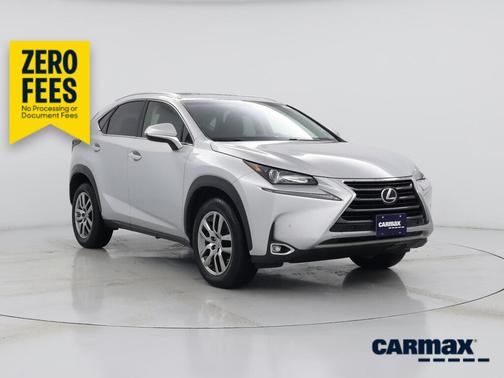 Silver 2016 Lexus NX 200t
