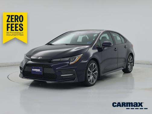 Blue 2021 Toyota Corolla SE