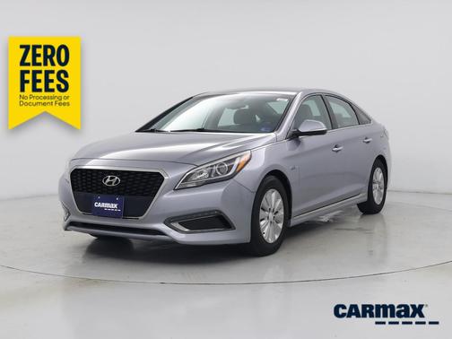 Silver 2016 Hyundai SONATA Hybrid SE