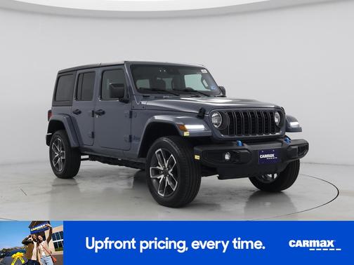 Gray 2024 Jeep Wrangler 4xe Sport S