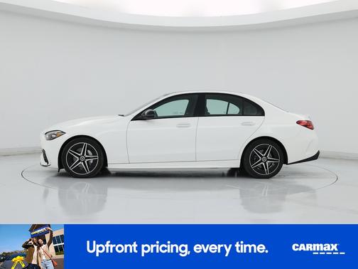 White 2023 Mercedes-Benz C-Class