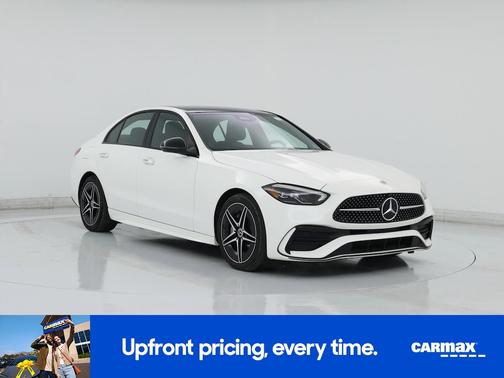 White 2023 Mercedes-Benz C-Class