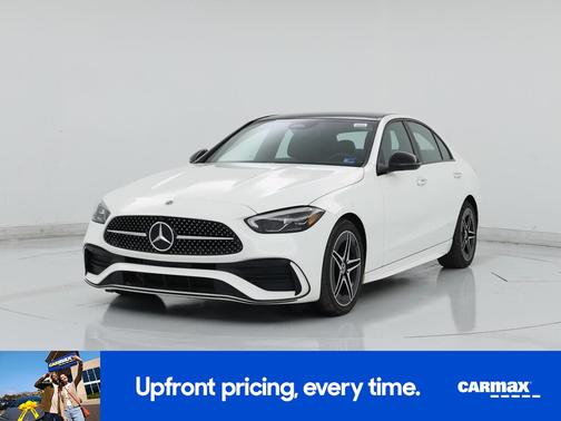 White 2023 Mercedes-Benz C-Class