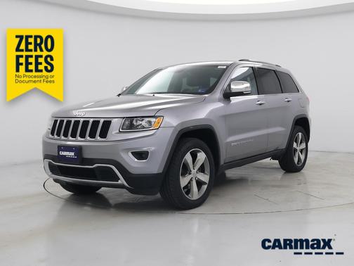 Silver 2016 Jeep Grand Cherokee Limited