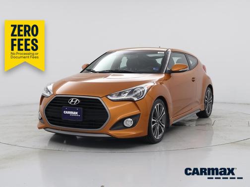 Orange 2016 Hyundai Veloster Turbo