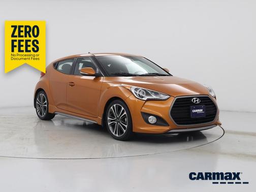 Orange 2016 Hyundai Veloster Turbo