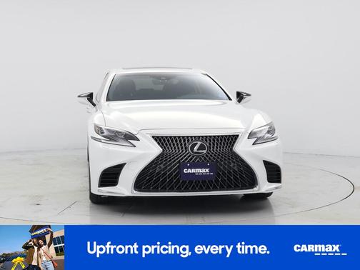 White 2019 Lexus LS 500