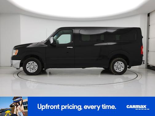 Black 2018 Nissan NV Passenger NV3500 HD SL