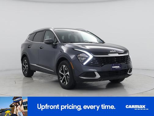 Gray 2023 Kia Sportage Hybrid EX