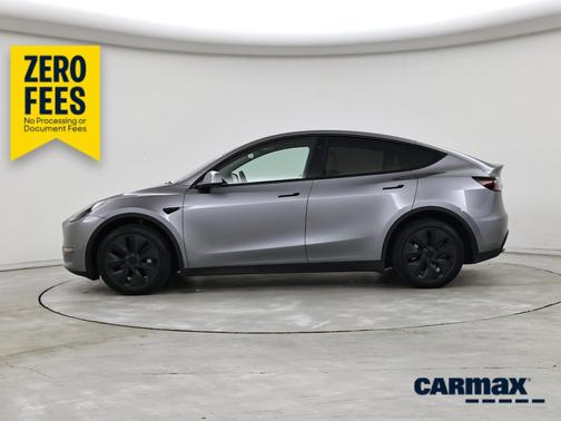 Gray 2025 Tesla Model Y Long Range