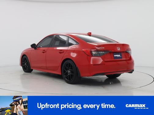 Red 2024 Honda Civic Sport