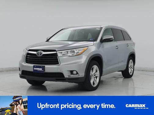 Silver 2015 Toyota Highlander Limited