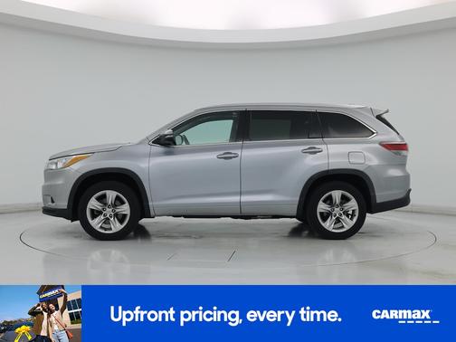 Silver 2015 Toyota Highlander Limited