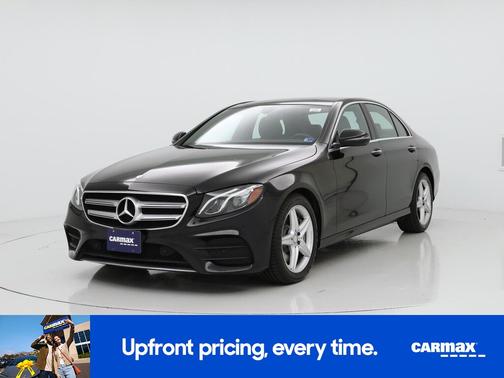 Black 2017 Mercedes-Benz E-Class