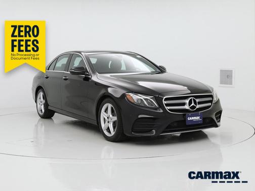 Black 2017 Mercedes-Benz E-Class