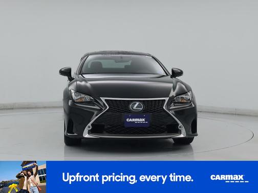 Black 2016 Lexus RC 350