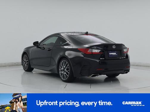 Black 2016 Lexus RC 350