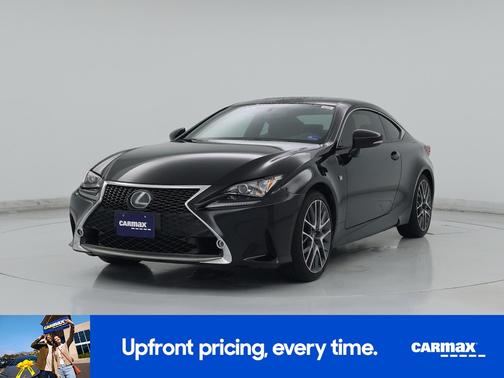 Black 2016 Lexus RC 350