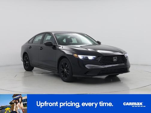 Black 2025 Honda Accord SE