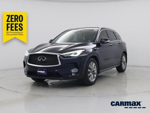 Blue 2021 INFINITI QX50 Luxe