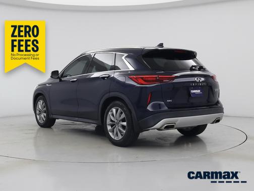 Blue 2021 INFINITI QX50 Luxe