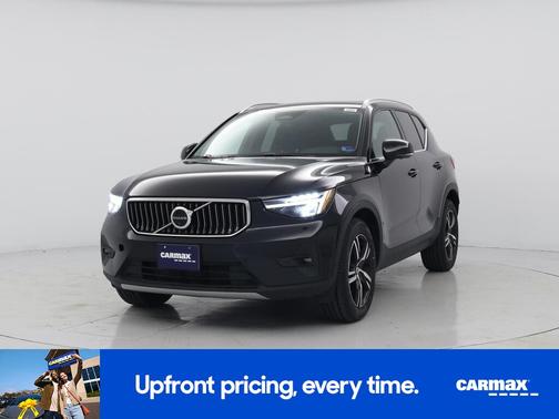 Black 2023 Volvo XC40 B5 Plus Bright Theme