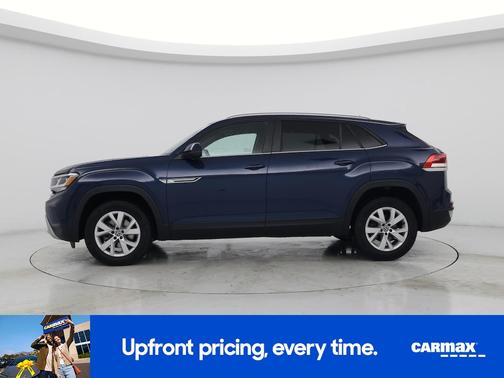 Blue 2021 Volkswagen Atlas Cross Sport S