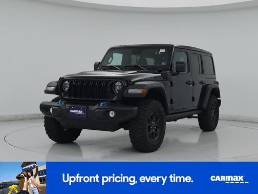 Black 2024 Jeep Wrangler 4xe Willy's