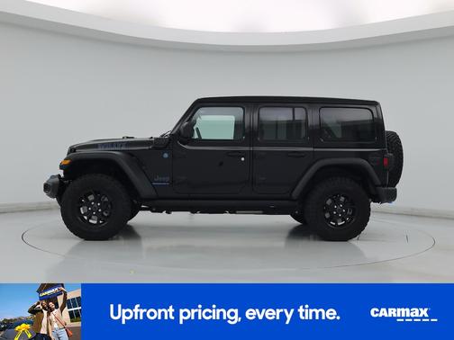 Black 2024 Jeep Wrangler 4xe Willy's
