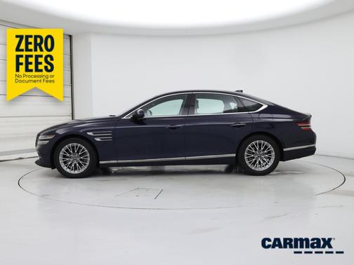 Blue 2023 Genesis G80