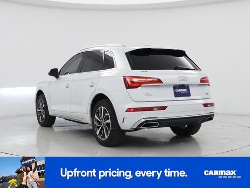 White 2022 Audi Q5 S-Line Premium Plus