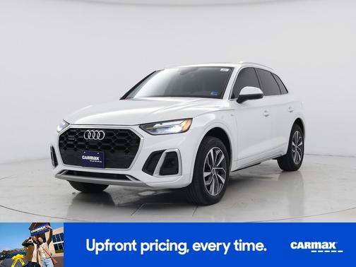 White 2022 Audi Q5 S-Line Premium Plus