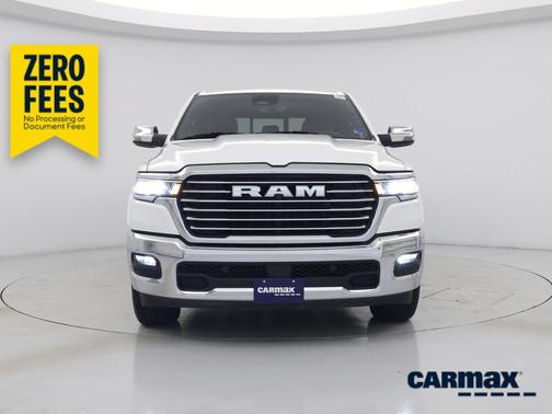 White 2025 RAM 1500 Laramie