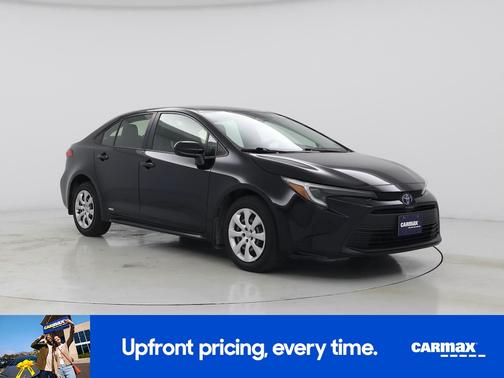 Black 2023 Toyota Corolla Hybrid LE