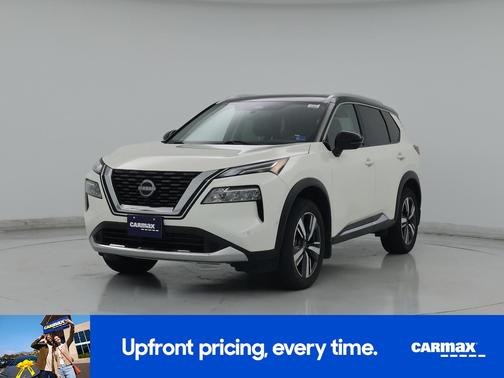 White 2023 Nissan Rogue Platinum