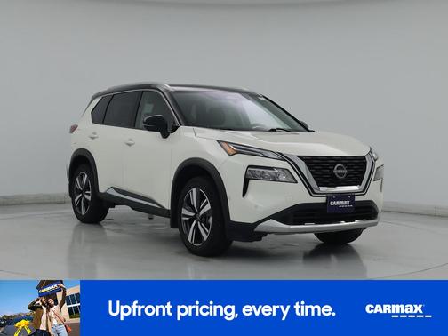 White 2023 Nissan Rogue Platinum