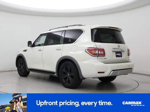 White 2018 Nissan Armada Platinum