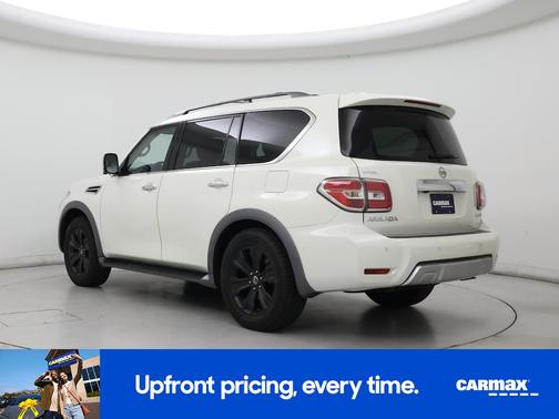 White 2018 Nissan Armada Platinum