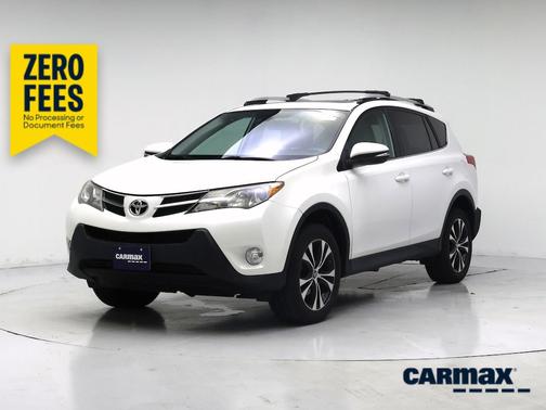 White 2015 Toyota RAV4 Limited