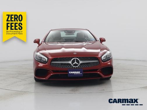 Red 2017 Mercedes-Benz SL 550