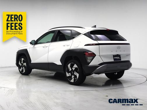 White 2024 Hyundai KONA Limited