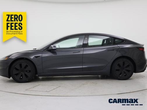 Gray 2025 Tesla Model 3 Long Range