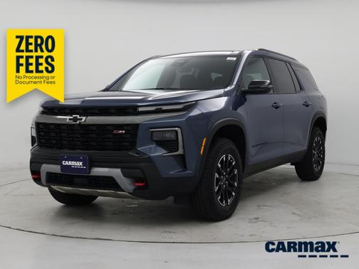Blue 2026 Chevrolet Traverse Z71