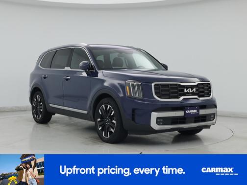 Blue 2023 Kia Telluride SX