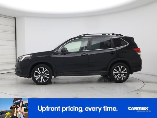 Black 2022 Subaru Forester Limited