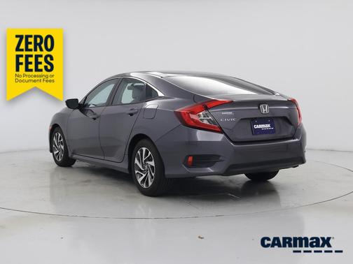 Gray 2016 Honda Civic EX