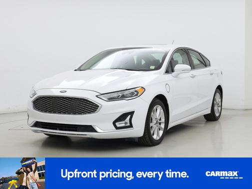White 2019 Ford Fusion Energi Titanium