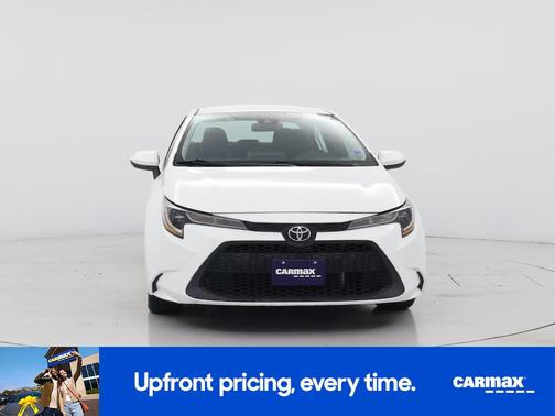 White 2021 Toyota Corolla LE