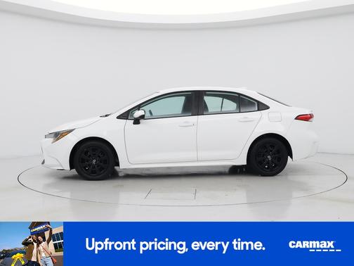 White 2021 Toyota Corolla LE