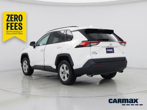 White 2021 Toyota RAV4 XLE